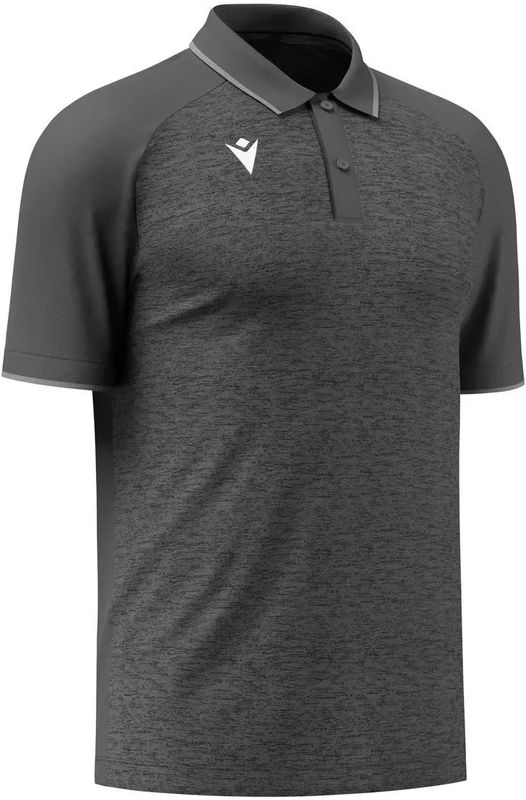 Macron - Glory Aulos - Polo - Antraciet - Kinderen