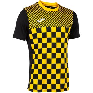 Joma - Flag III - T-shirt - Geel - Korte Mouwen - Herenmodel