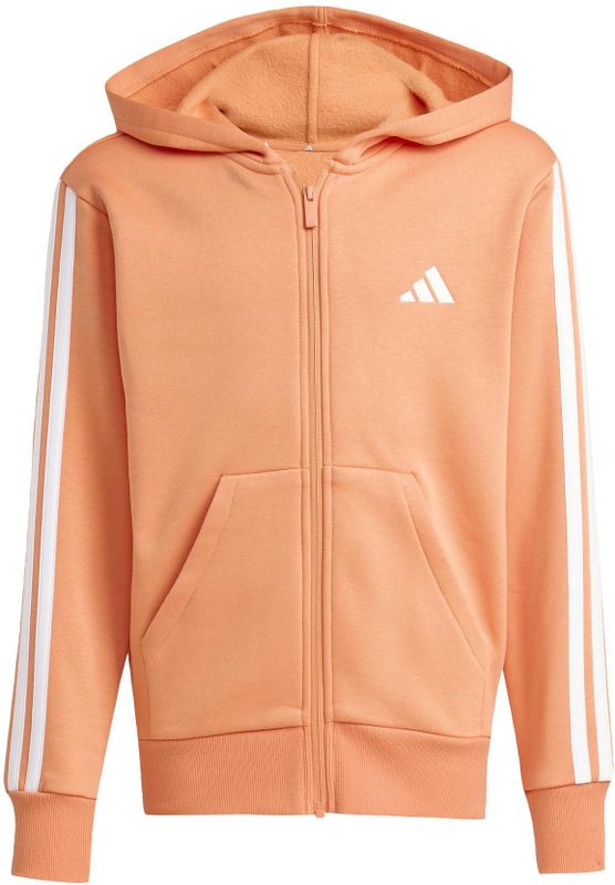 Kindercapuchon met volledige rits adidas Essentials