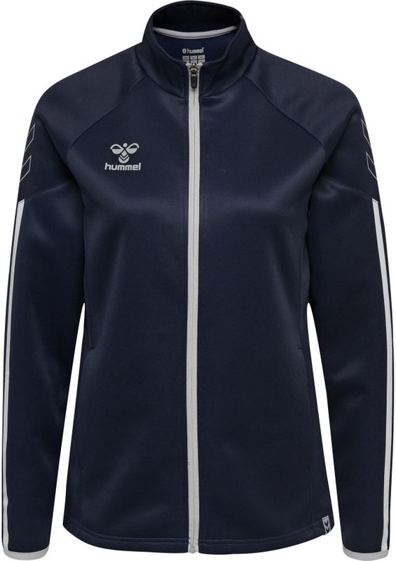Hummel - hmlCIMA ZIP JACKET - Jack - Zwart - Polyester Fleece