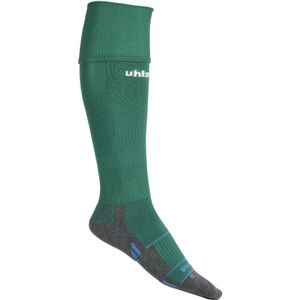 Uhlsport - Team Pro - Voetbalkousen - Flash Groen / Zwart - Katoen / Polypropyleen / Elastaan