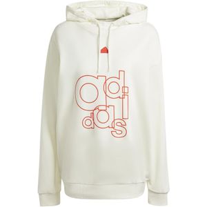 adidas - Dames Sweatshirt - Capuchon - French Terry Print