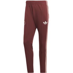 adidas - Bayern Munich - Sportbroek - Rood/Wit - Slim Fit