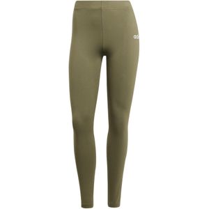ADIDAS SPORTSWEAR - Essentials Linear Legging - Groen - Katoen