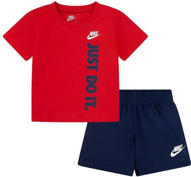 Shirt - Logoprint - Jersey - Set van 2 - Korte Mouwen