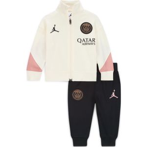 Nike - Paris Saint-Germain x Jordan - Trainingspak - Gebroken Wit Zwart Roze - Polyester