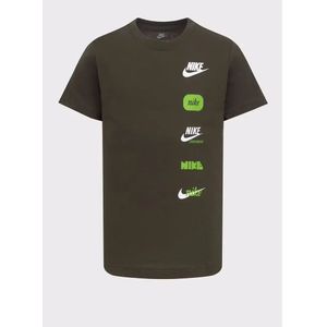 T-shirt met kinderbadge Nike Club
