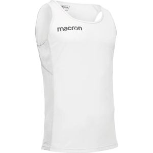 Macron - Mitch - Tanktop - Slim Fit - Faux-suède - Micromesh Achterkant
