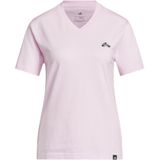 Dames-T-shirt met V-hals adidas Summer Slide