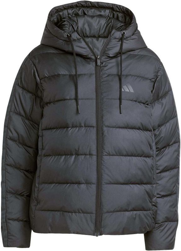 Damesjack met capuchon adidas Essentials Climawarm 3 stripes