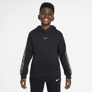 Nike - Club Fleece Hoodie - Zwart - Voor Kids