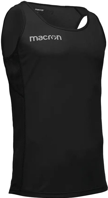 Macron - Mitch - Tanktop - Slim Fit - Faux-suède - Micromesh Achterkant