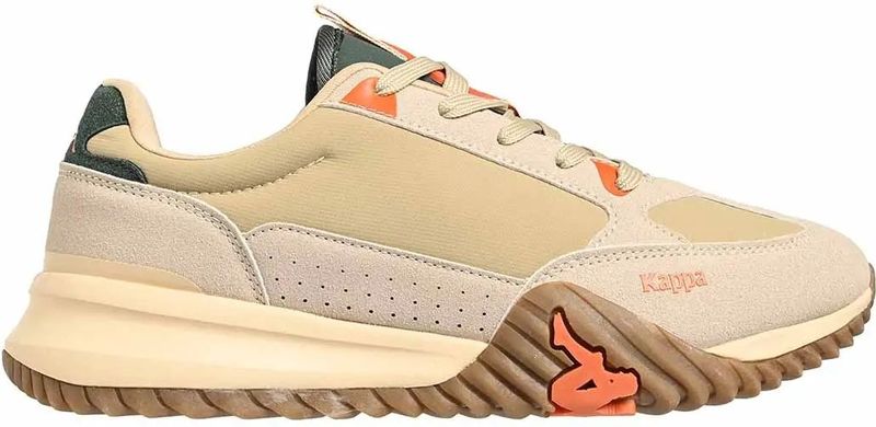 Kappa - Authentic Arklow - Sneakers - Zwart - Synthetisch Leer/Mesh