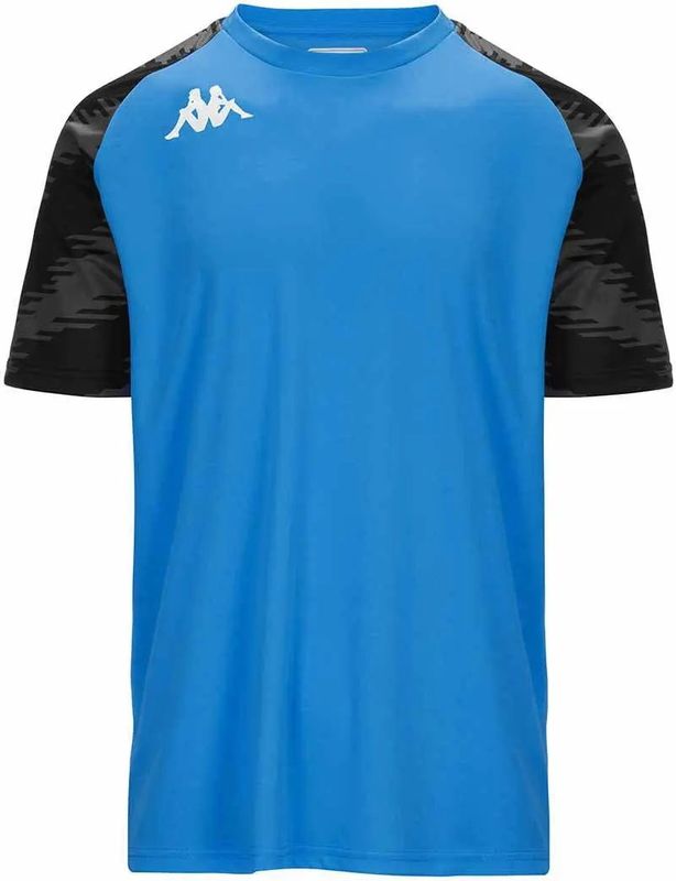 Kappa - DAVERNO - T-shirt - Blauw - Voetbalshirt - Korte Mouwen