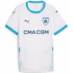 PUMA - Olympique de Marseille - Thuisshirt - Blauw/Wit - Dames