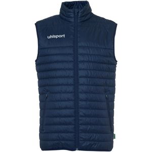 Uhlsport Id Bodywarmer Kinderen - Marine / Zwart Gemeleerd | Maat: 116