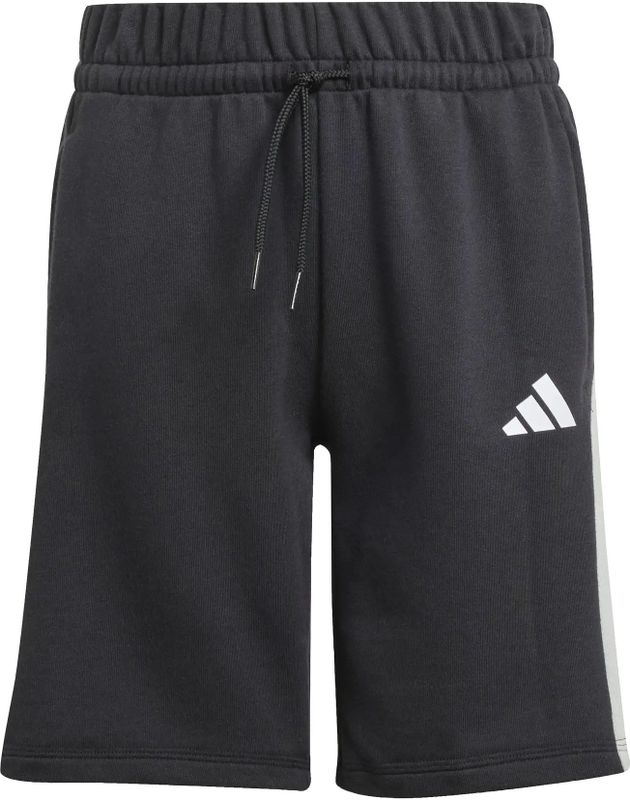 adidas - J CB SHORT - Sportbroek - Zwart/Wonder Silver/Wit