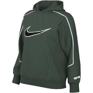 Dames sweater met oversized fleece capuchon Nike