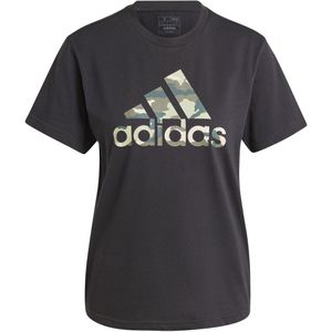 Dames-T-shirt adidas Camo Graphic