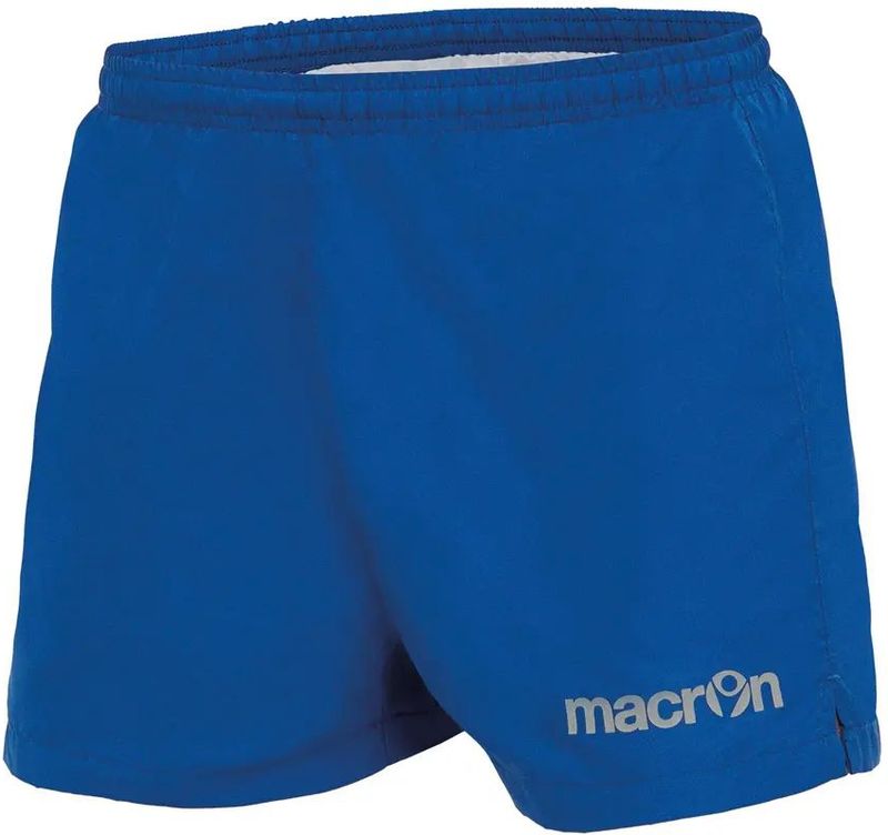 Macron - Ike - Sportshort - Slim Fit - Zwart - Ingebouwde Reflecterende Logo's
