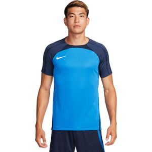 Nike - Dri-FIT Strike III - Voetbalshirt - Blauw Donkerblauw Wit