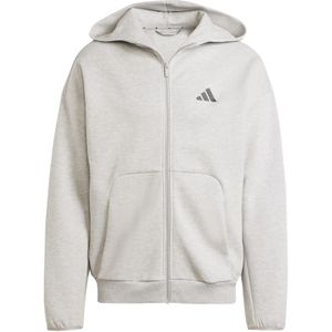 Adidas - Future Icons - Sweatshirt - Grijs - Met Rits