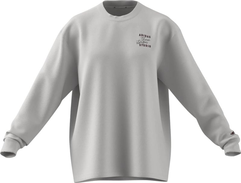 Dames sweatshirt adidas Studio GFX 3-Stripes