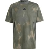 adidas - FI 3S - T-shirt - Zwart - 100% Katoen