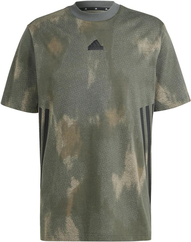 adidas - FI 3S - T-shirt - Zwart - 100% Katoen