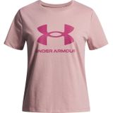Under Armour - Big Logo - T-shirt - Meisjes - Korte Mouwen