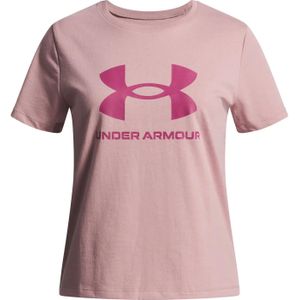 Under Armour - Big Logo - T-shirt - Meisjes - Korte Mouwen