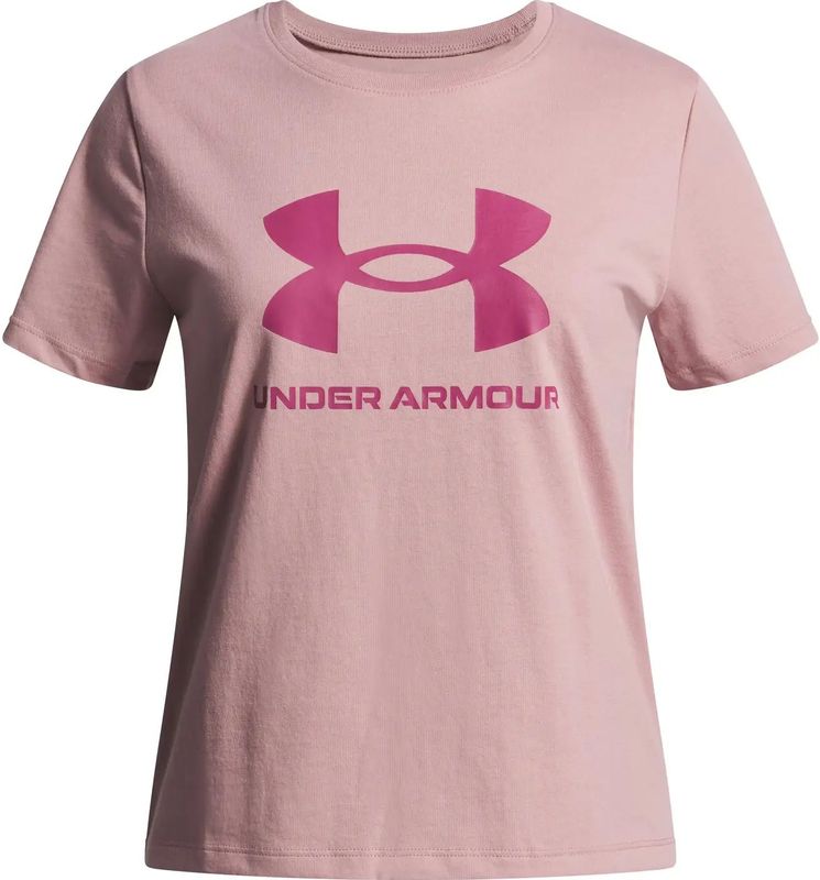 Under Armour - Big Logo - T-shirt - Meisjes - Korte Mouwen
