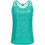 Macron - Gaenor - Damestanktop - Neonkoraal - Lichtgewicht Mesh Inzetstukken