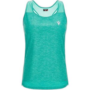 Macron - Gaenor - Damestanktop - Neonkoraal - Lichtgewicht Mesh Inzetstukken