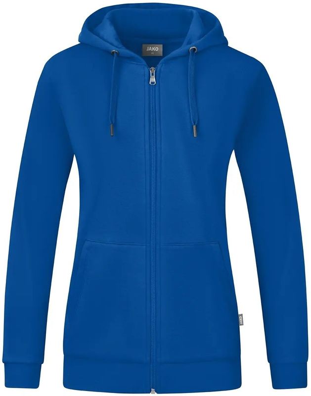 Jako - Organic Jas Met Kap - Royal - Dames - Duurzame Werkkleding