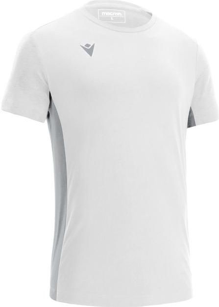 Macron - T-shirt - Nevel - 100% Katoen - Geribde Ronde Hals