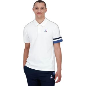 Le Coq Sportif - Heritage Sp N°1 - Poloshirt - Ecru - Korte Mouw