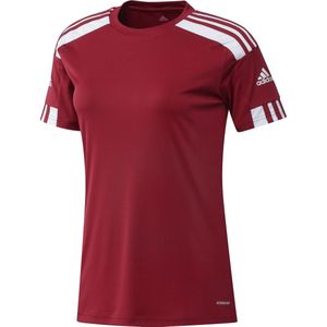 Adidas Squadra Shirt Korte Mouw Dames - Rood Wit