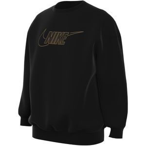 Meisjes-sweatshirt met ronde hals Nike Club Fleece