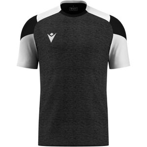 Macron - Glory Golem - Sportshirt - Zwart / Wit - Korte Mouw