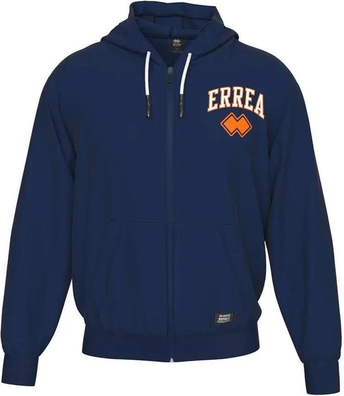 Errea - Graphic FL. GFX 4 - Hooded Sweatshirt - Heren - Met Rits