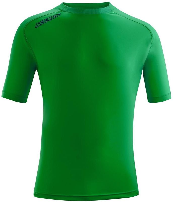 Acerbis - Atlantis Training T-shirt - Groen - Korte Mouw - 100% Polyester