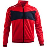 Acerbis - Diadema - Kinderjas - Wit/Blauw - Lange Mouwen - Hoge Kraag