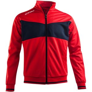 Acerbis - Diadema - Kinderjas - Wit/Blauw - Lange Mouwen - Hoge Kraag