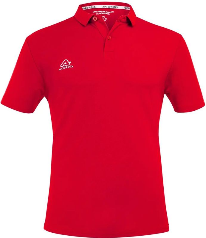 Acerbis - Atlantis - Poloshirt - Sluiting met 2 knopen - Geribbelde Halslijn