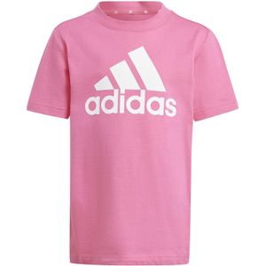 Adidas - Essentials Logo - T-shirt - Roze - Korte Mouwen