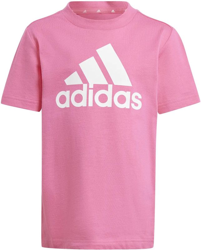 Adidas - Essentials Logo - T-shirt - Roze - Korte Mouwen