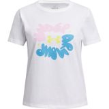 Under Armour - Bubble Wordmark - T-shirt - Wit - Korte Mouwen