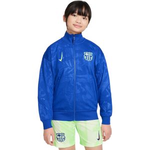 FC Barcelona Academy Pro - Jas - Blauw - 100% Polyester