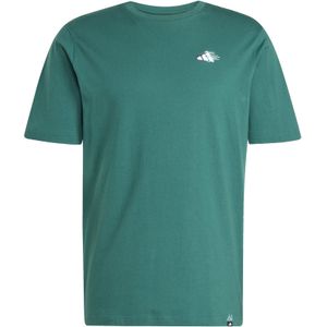 T-shirt met mini borduring adidas Graphic Lounge